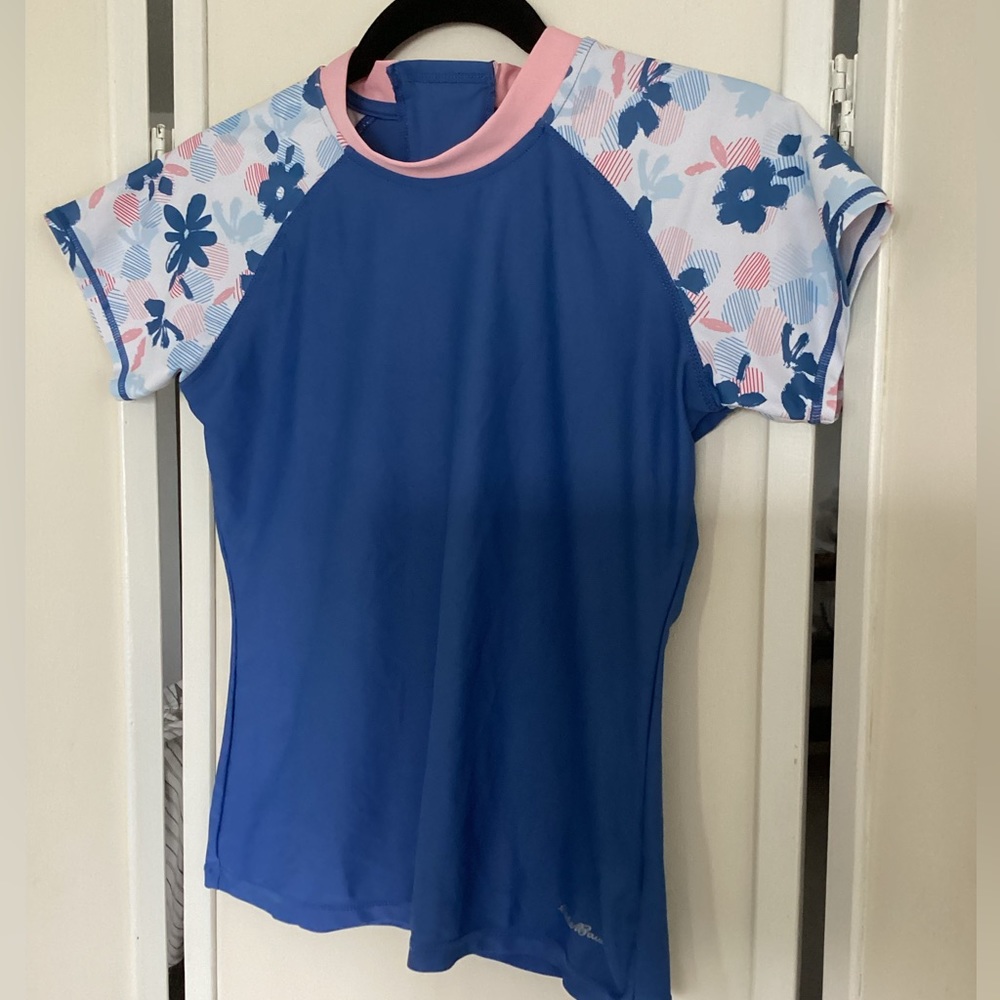 EDDIE BAUER rashguard Sz 14 shirt EUC - Picture 3 of 6